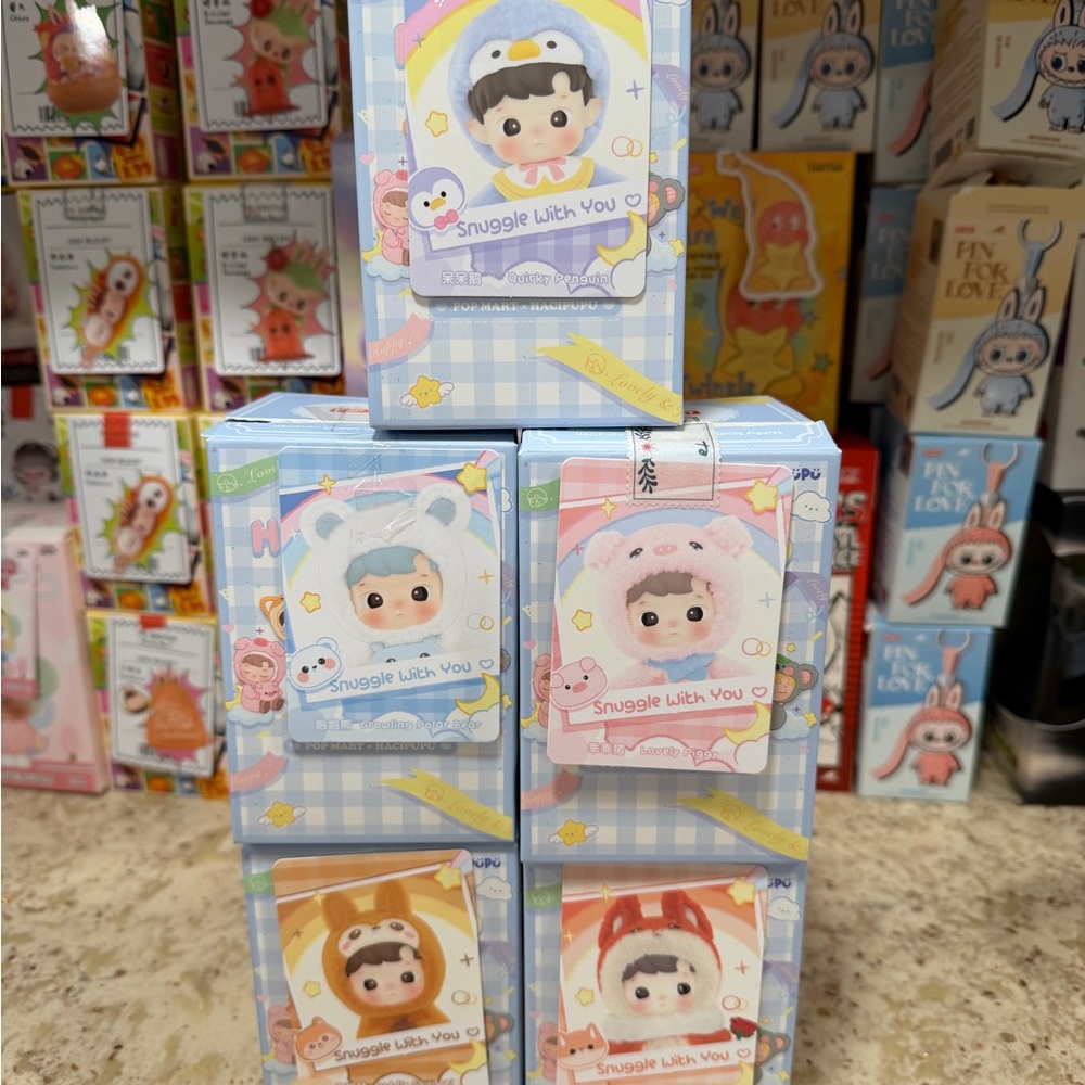 POP MART HACIPUPU Snuggle With You Baby Figures Set